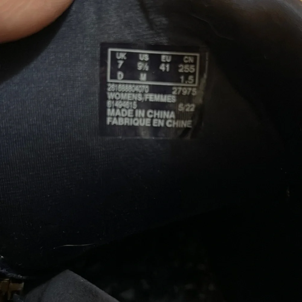 Cloudsteppers by Clark Breeze Glide Boots Size 9.5 Blue Comfort Zip Lace-Up EUC - Picture 5 of 5